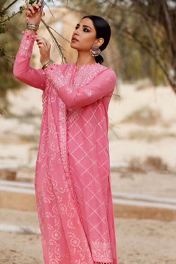 Zaha S/S Luxury Lawn'22 ZL#12-B ROZHIN