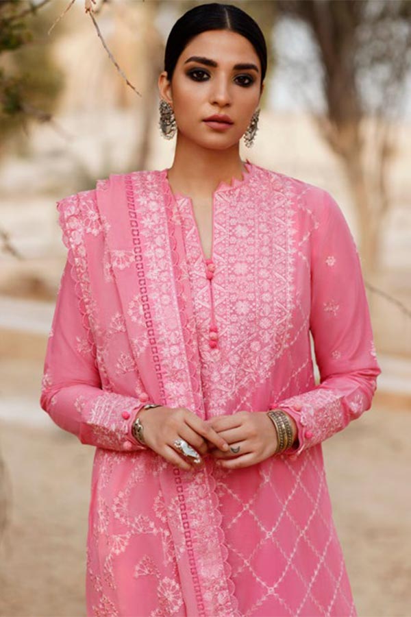 Zaha S/S Luxury Lawn'22 ZL#12-B ROZHIN