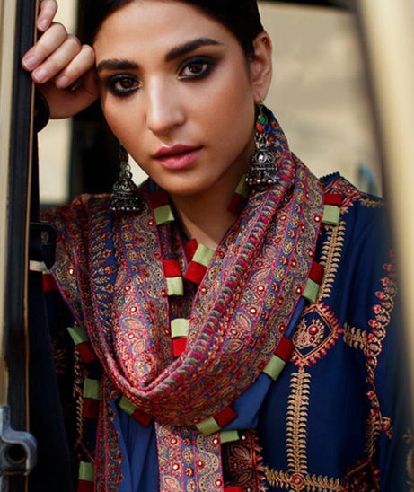 Zaha S/S Luxury Lawn'22 ZL#13-B LINA