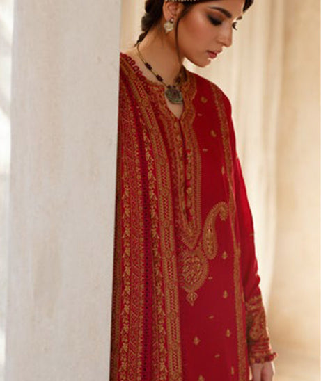 Zaha S/S Luxury Lawn'22 ZL#14-A NEGIN