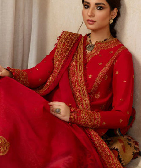 Zaha S/S Luxury Lawn'22 ZL#14-A NEGIN