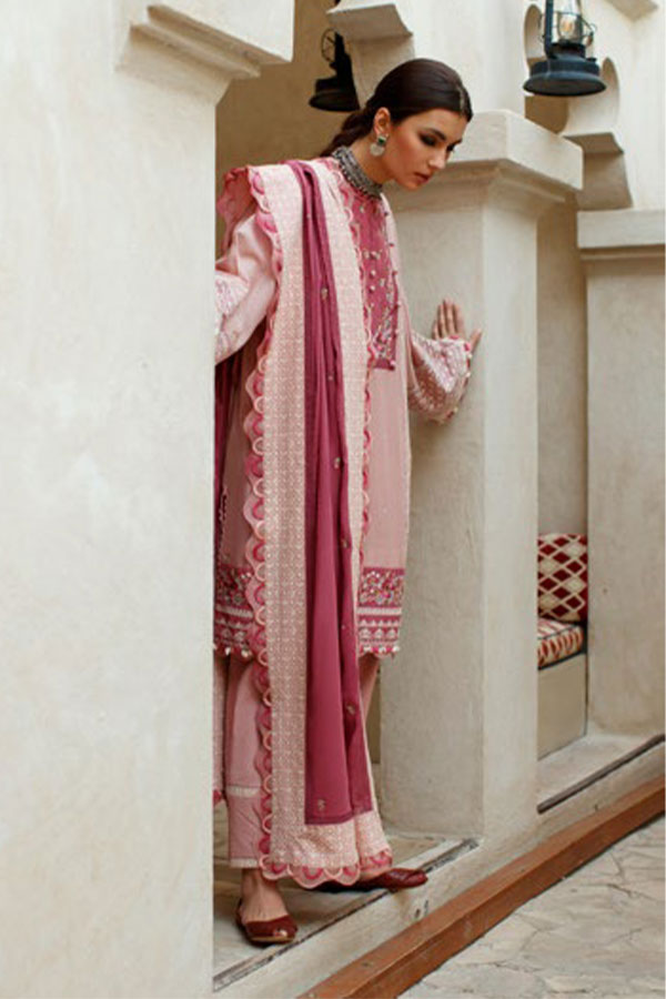 Zaha S/S Luxury Lawn'22 ZL#15-A AVIZEH