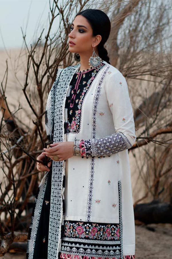 Zaha S/S Luxury Lawn'22 ZL#15-B AVIZEH