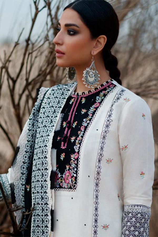 Zaha S/S Luxury Lawn'22 ZL#15-B AVIZEH