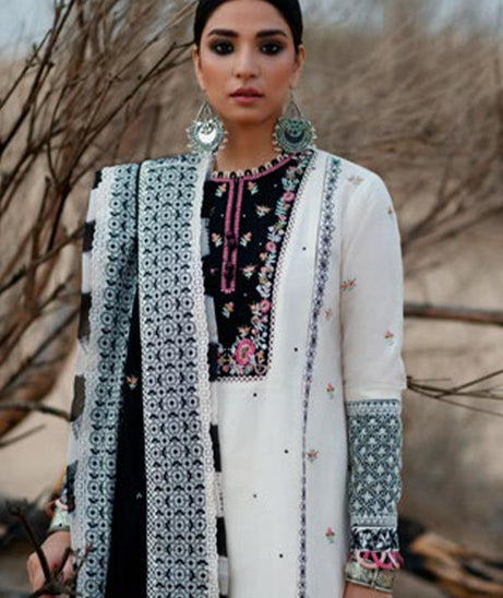 Zaha S/S Luxury Lawn'22 ZL#15-B AVIZEH