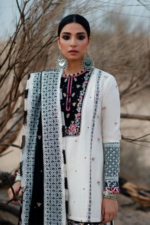 Zaha S/S Luxury Lawn'22 ZL#15-B AVIZEH