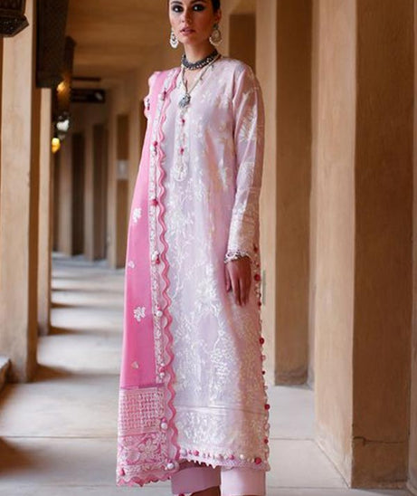 Zaha S/S Luxury Lawn'22 ZL#01-A FERESHTEH