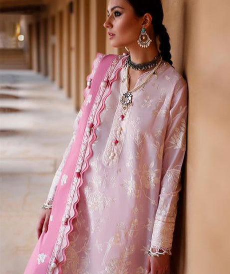 Zaha S/S Luxury Lawn'22 ZL#01-A FERESHTEH