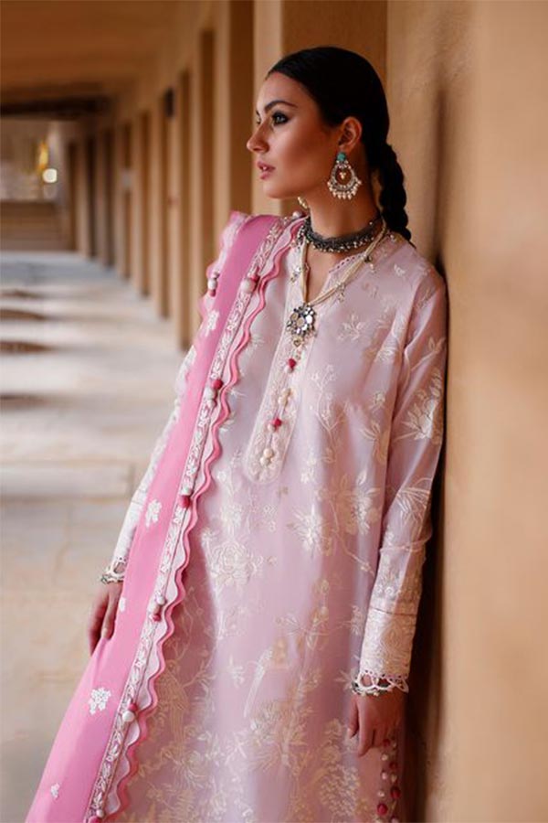 Zaha S/S Luxury Lawn'22 ZL#01-A FERESHTEH