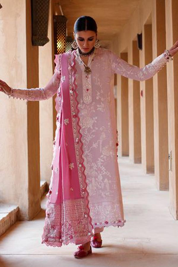 Zaha S/S Luxury Lawn'22 ZL#01-A FERESHTEH