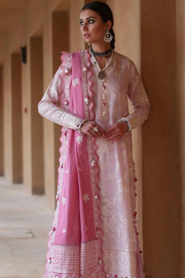 Zaha S/S Luxury Lawn'22 ZL#01-A FERESHTEH