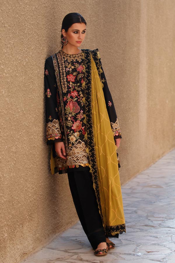 Zaha S/S Luxury Lawn'22 ZL#06-B TALAYEH