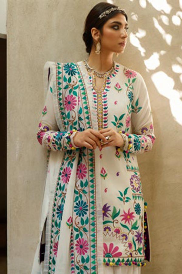 Zaha S/S Luxury Lawn'22 ZL#07-B URSIYA