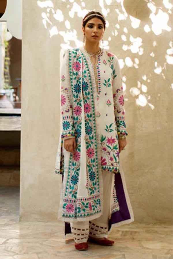 Zaha S/S Luxury Lawn'22 ZL#07-B URSIYA