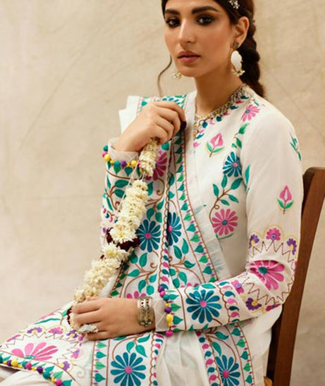 Zaha S/S Luxury Lawn'22 ZL#07-B URSIYA