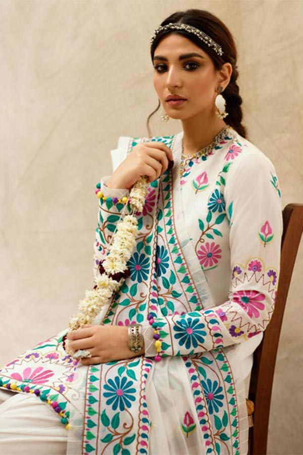 Zaha S/S Luxury Lawn'22 ZL#07-B URSIYA