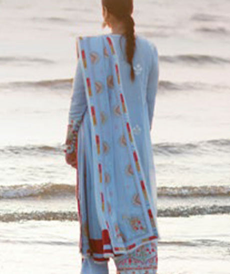 Zaha S/S Luxury Lawn'22 ZL#08-A AYSAN