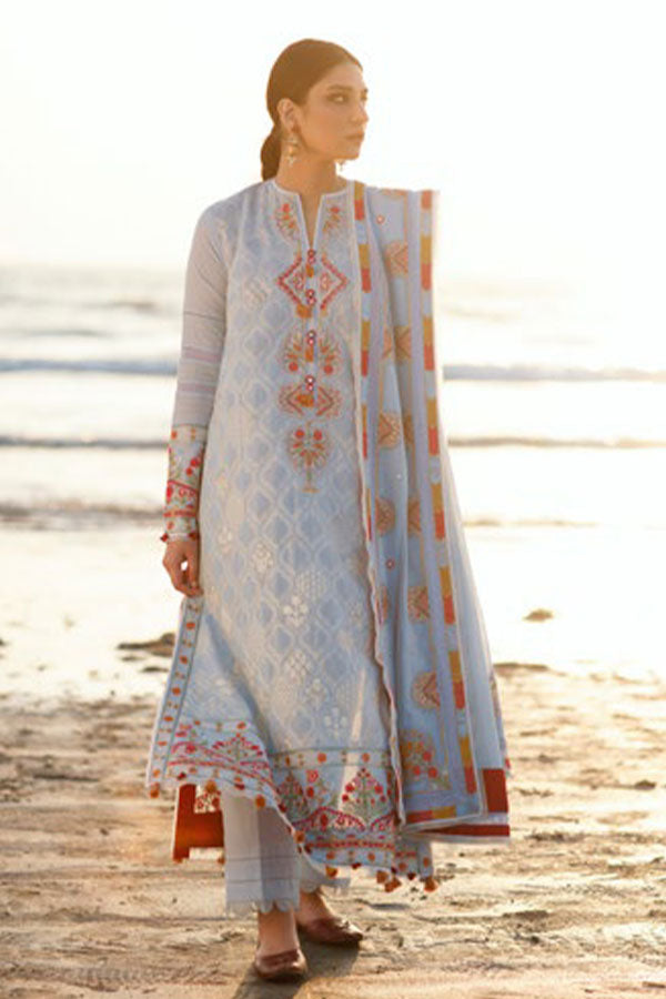 Zaha S/S Luxury Lawn'22 ZL#08-A AYSAN