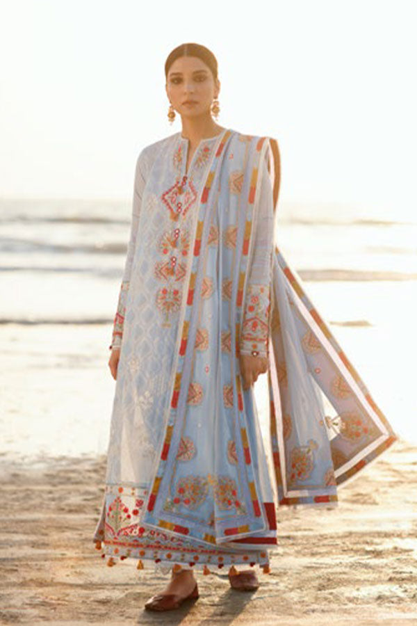 Zaha S/S Luxury Lawn'22 ZL#08-A AYSAN