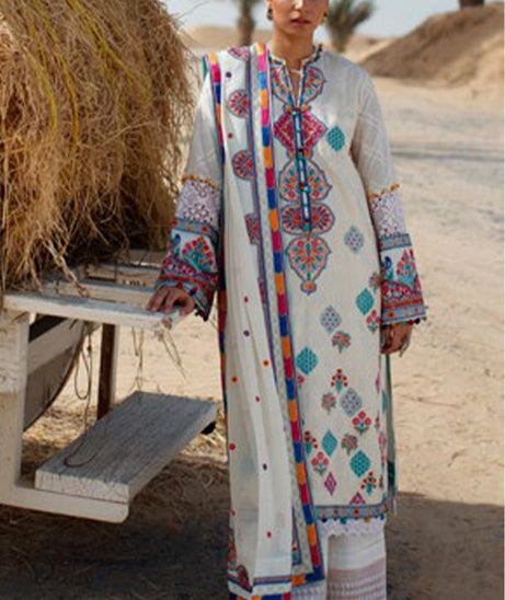 Zaha S/S Luxury Lawn'22 ZL#08-B AYSAN