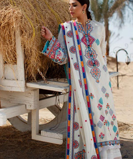 Zaha S/S Luxury Lawn'22 ZL#08-B AYSAN