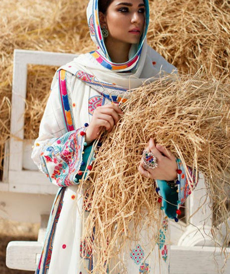 Zaha S/S Luxury Lawn'22 ZL#08-B AYSAN