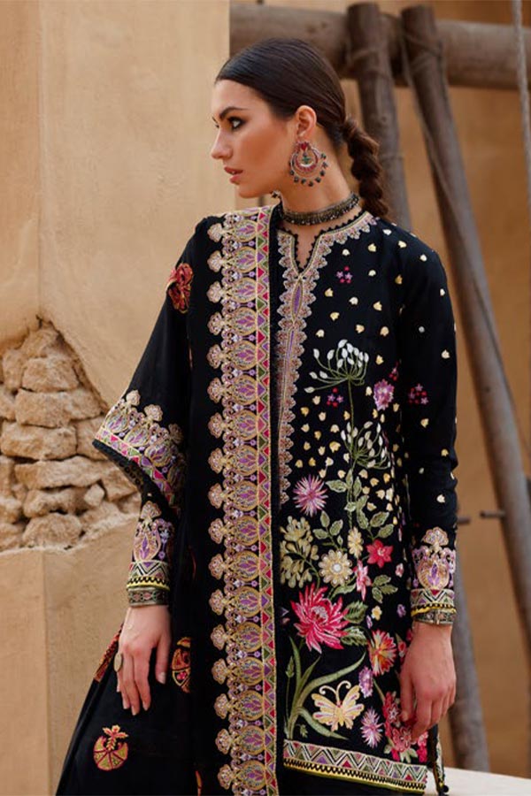 Zaha S/S Luxury Lawn'22 ZL#09-A TAVOUS