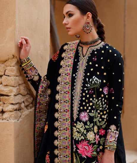 Zaha S/S Luxury Lawn'22 ZL#09-A TAVOUS