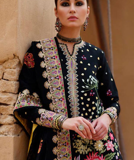 Zaha S/S Luxury Lawn'22 ZL#09-A TAVOUS