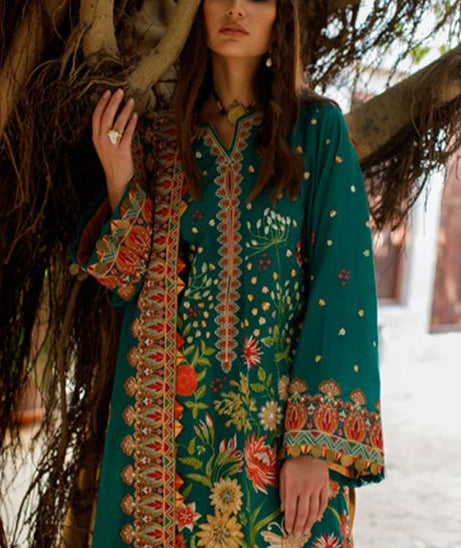 Zaha S/S Luxury Lawn'22 ZL#09-B TAVOUS