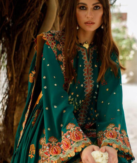 Zaha S/S Luxury Lawn'22 ZL#09-B TAVOUS