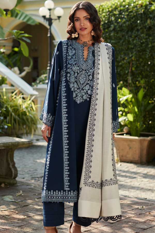 Zaha Winter Unstitched Collection'22 ZW#01 (ELMAS)