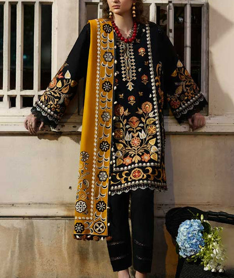 Zaha Winter Unstitched Collection'22 ZW#08 (LUNARA)