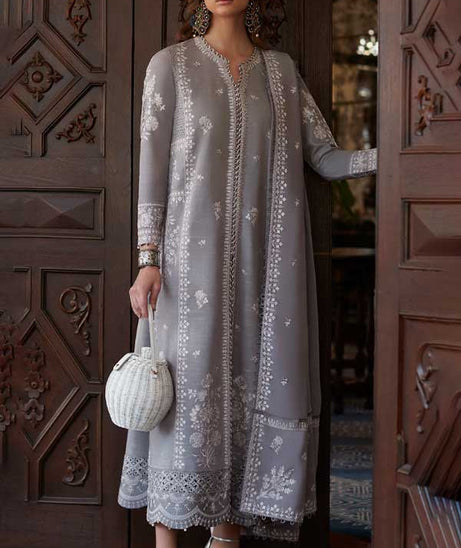Zaha Winter Unstitched Collection'22 ZW#10 (GUL)