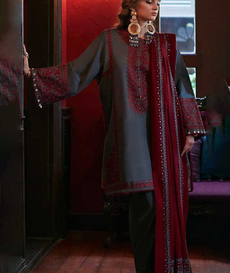 Zaha Winter Unstitched Collection'22 ZW#14 (NEHIR)