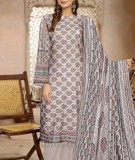 Zaib Tan Aashna Lawn`23 Vol-103 D#01 D-Fawn