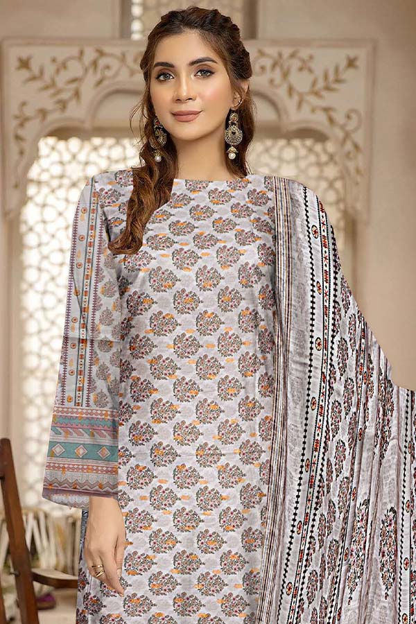 Zaib Tan Aashna Lawn`23 Vol-103 D#01 D-Fawn