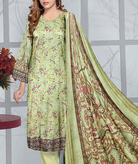 Zaib Tan Aashna Lawn`23 Vol-103 D#01 L-Green