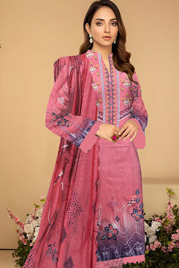 Zaib Tan Banarasi Lawn`25 (Vol-1017) D#02