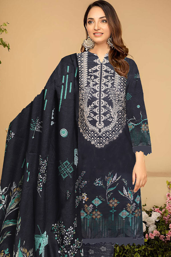 Zaib Tan Banarasi Lawn`25 (Vol-1017) D#03