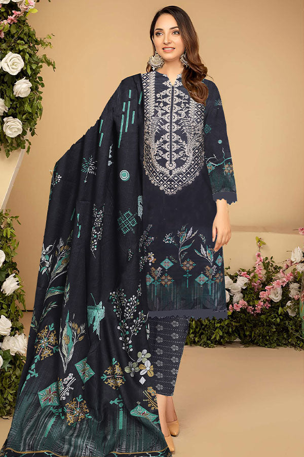 Zaib Tan Banarasi Lawn`25 (Vol-1017) D#03