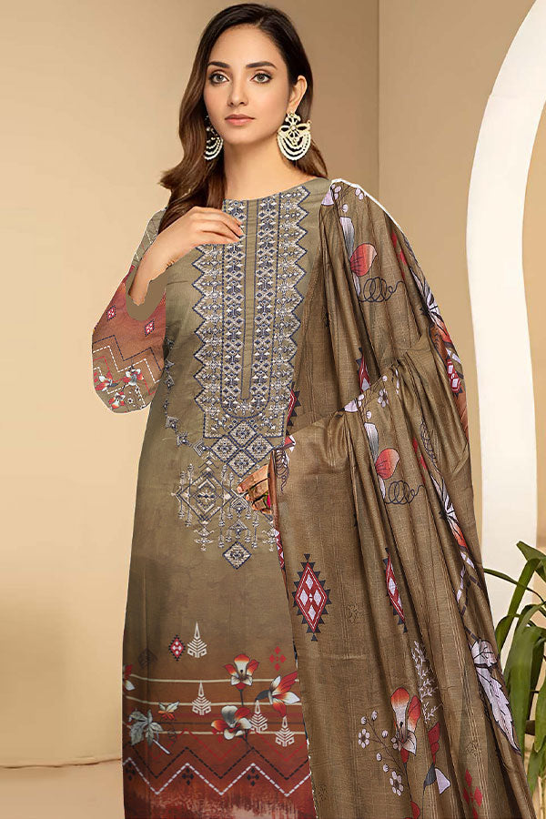 Zaib Tan Banarasi Lawn`25 (Vol-1017) D#05