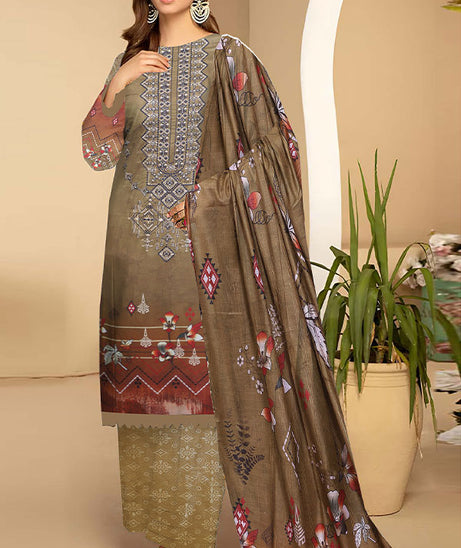 Zaib Tan Banarasi Lawn`25 (Vol-1017) D#05