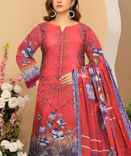 Zaib Tan Banarasi Lawn`25 (Vol-1017) D#06