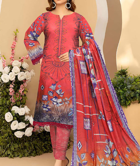 Zaib Tan Banarasi Lawn`25 (Vol-1017) D#06