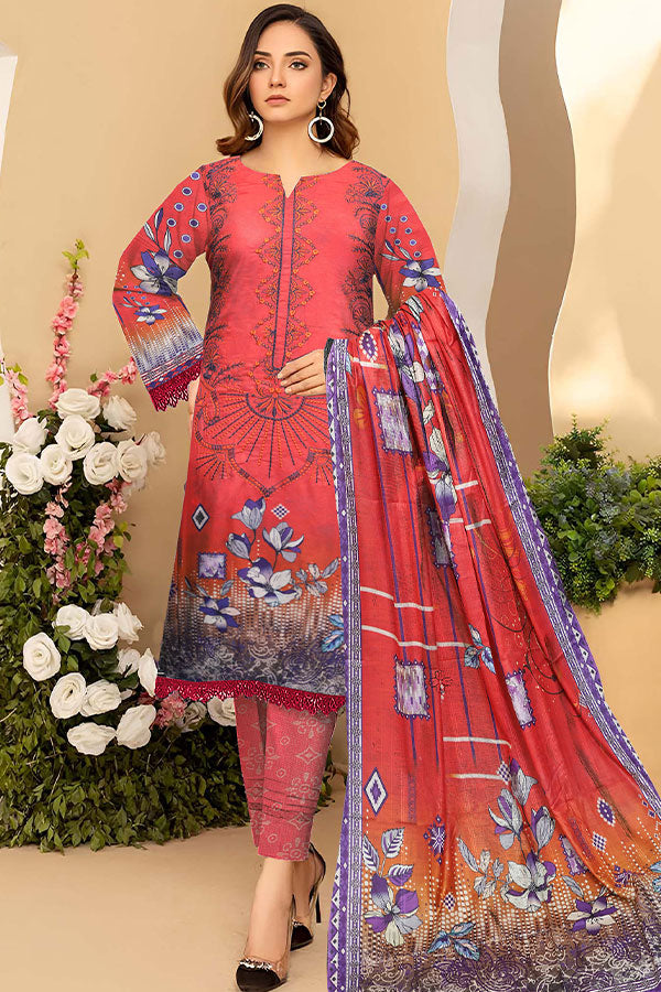 Zaib Tan Banarasi Lawn`25 (Vol-1017) D#06