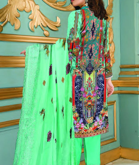 Zaib Tan Luxury Emb Lawn`22 (Vol-3) D#04