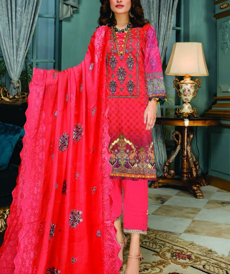 Zaib Tan Luxury Emb Lawn`22 (Vol-3) D#09