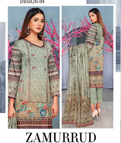 Zaib Tan Rani Emb Lawn`23 D#04