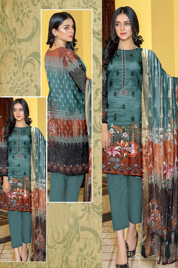Zaib Tan Shahwar Lawn`23 Vol-105 D#01 Zink